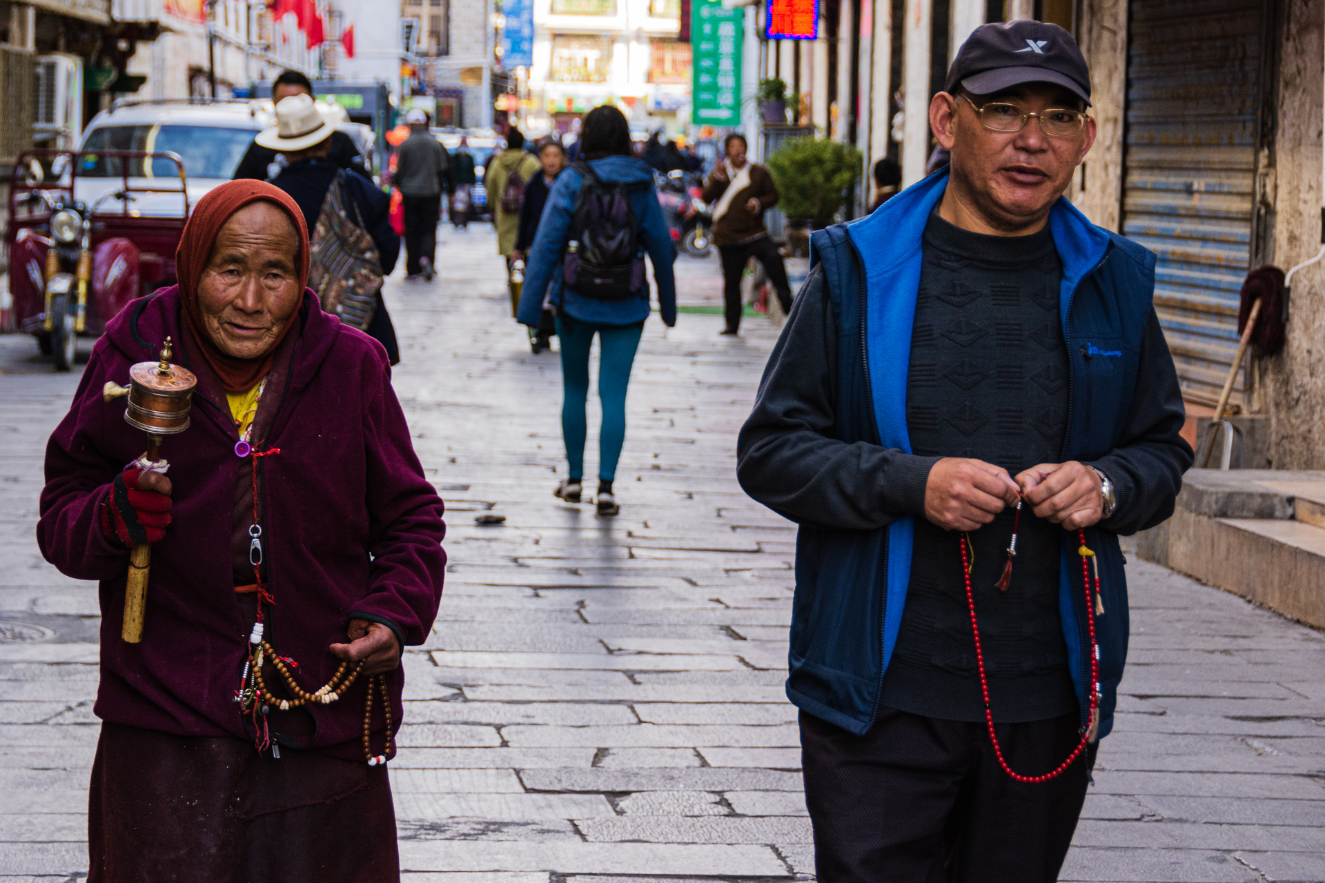 Lhasa Tibetische Altstadt
